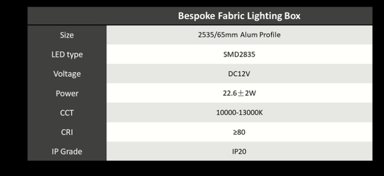 Retail Display LED Fabric Light Box Supplier & Manufacturer