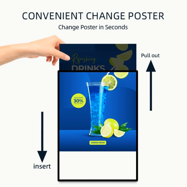 Custom Ultra Thin Light Box Aluminum Frame Advertising Poster Display Tempered Glass Panel LED Light Box for Retail Chain Store Custom Ultra Thin Light Box Aluminum Frame Advertising Poster Display Tempered Glass Panel LED Light Box for Retail Chain Store